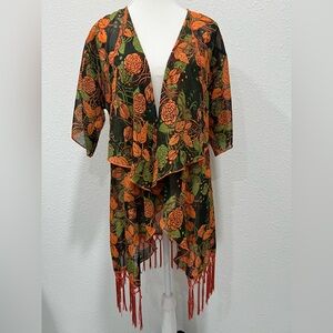 LULAROE Monroe Kimono EUC